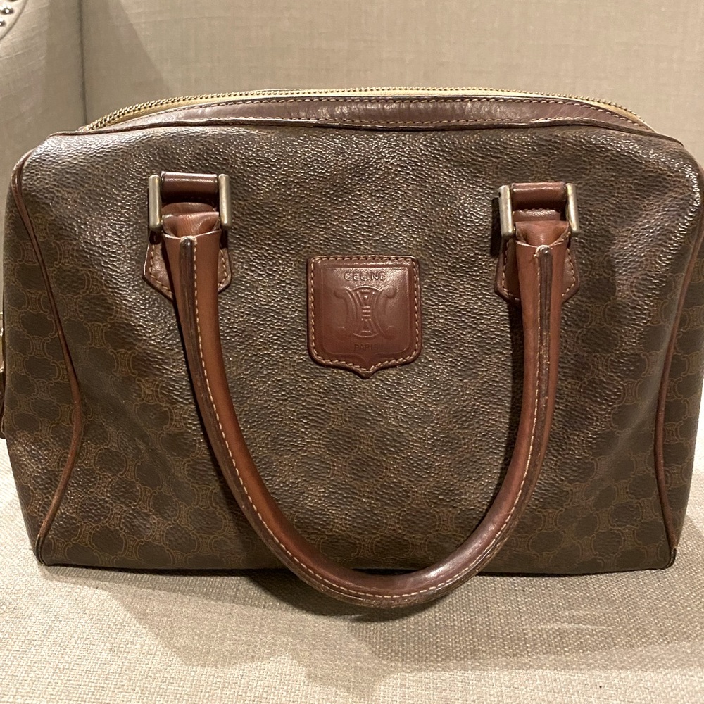 Vintage Celine macadam Boston bag (Project Bag)